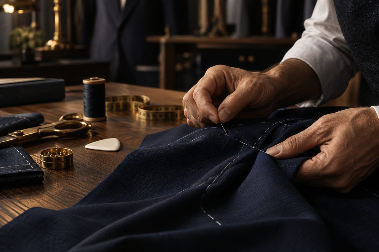 Handcrafted menswear